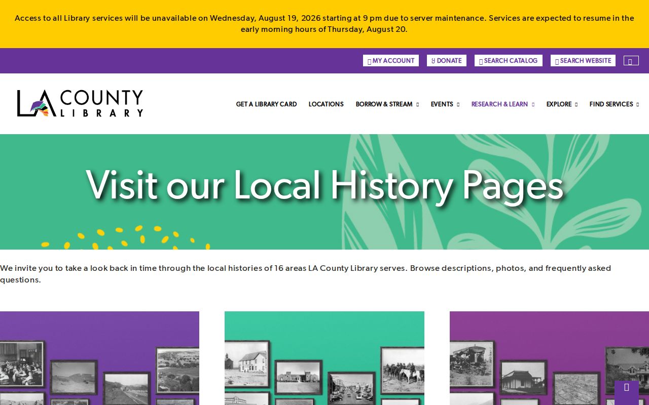 San Gabriel city directory Los Angeles County Library local history collection